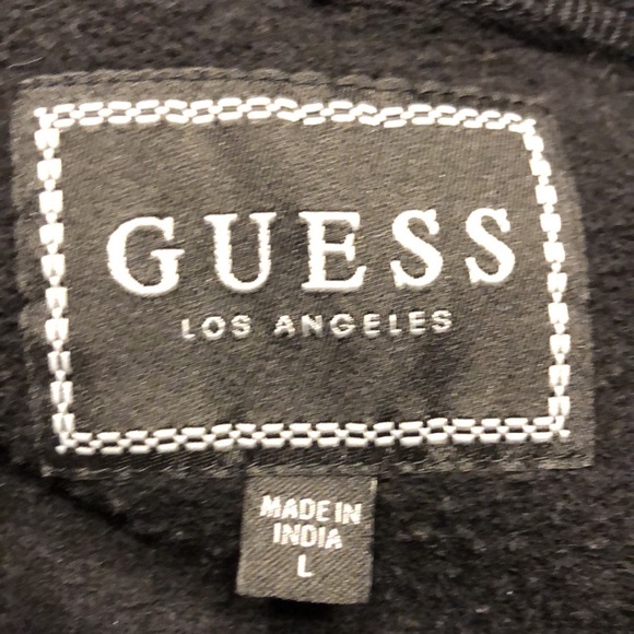 Guess Originals Los Angeles black pullover hoodie - Picture 7 of 8